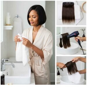 Step-by-Step Care Guide for Remy Hair Extensions (1)