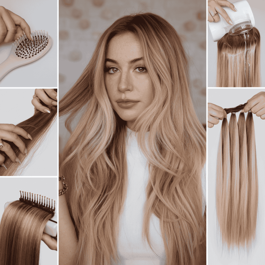 Step-by-Step Care Guide for Remy Hair Extensions (3)