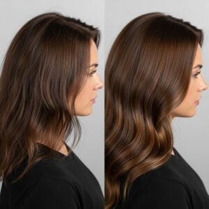 Hair Extensions myths Look Fake
