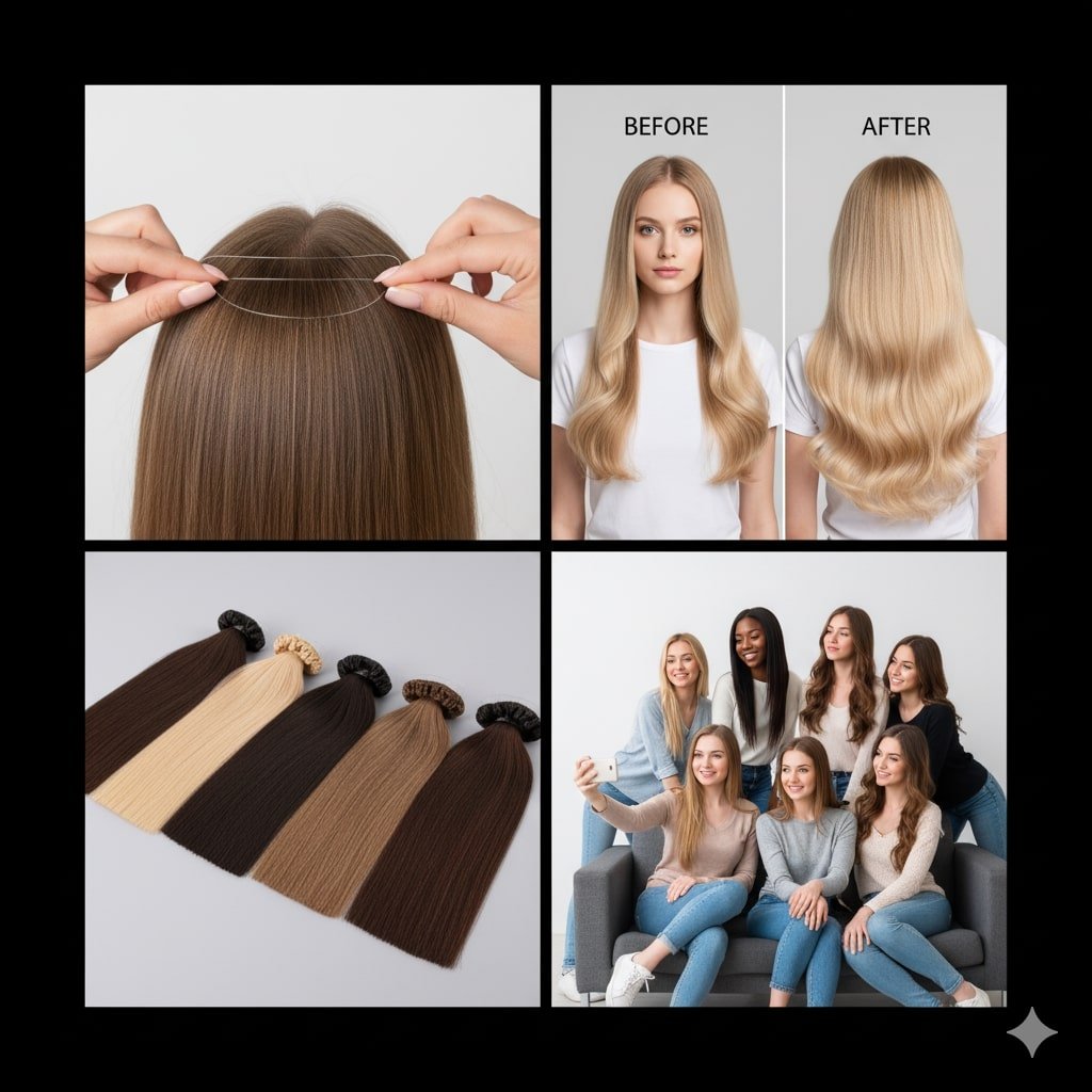 best wire hair extensions