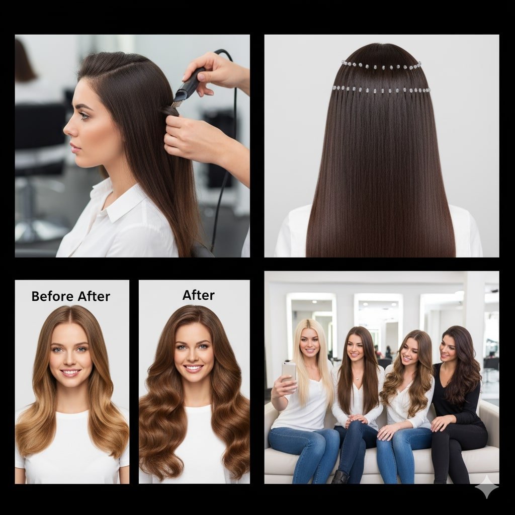 fusion hair extensions