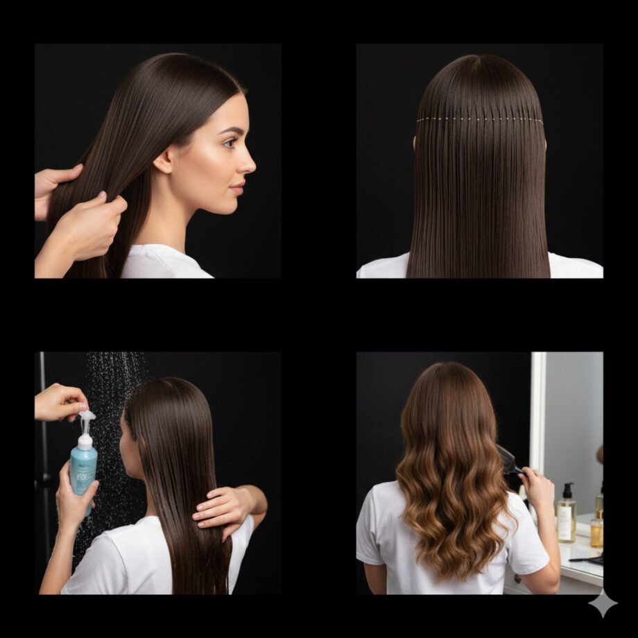 How to Care for Your Nano Ring Hair Extensions: Expert Tips 1 nano ring hair extensions