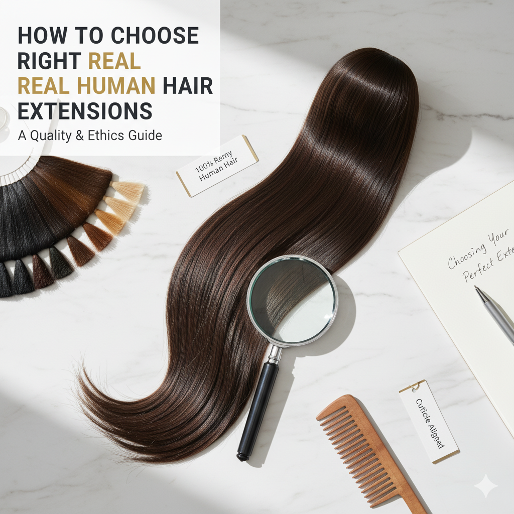 Where Real Human Hair Comes From in Human Hair Extension USA 7 How to Choose the Right Real Human Hair Extensions